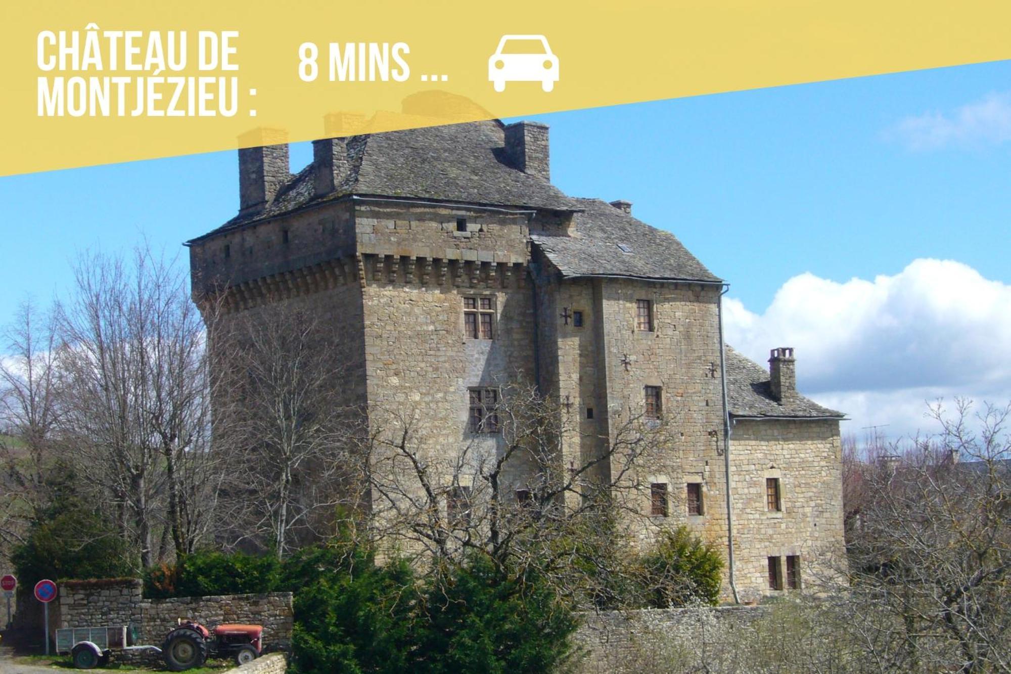 Les Hourtous Netflix Wi-Fi Fibre Terasse 4 Pers Apartment Banassac Bagian luar foto