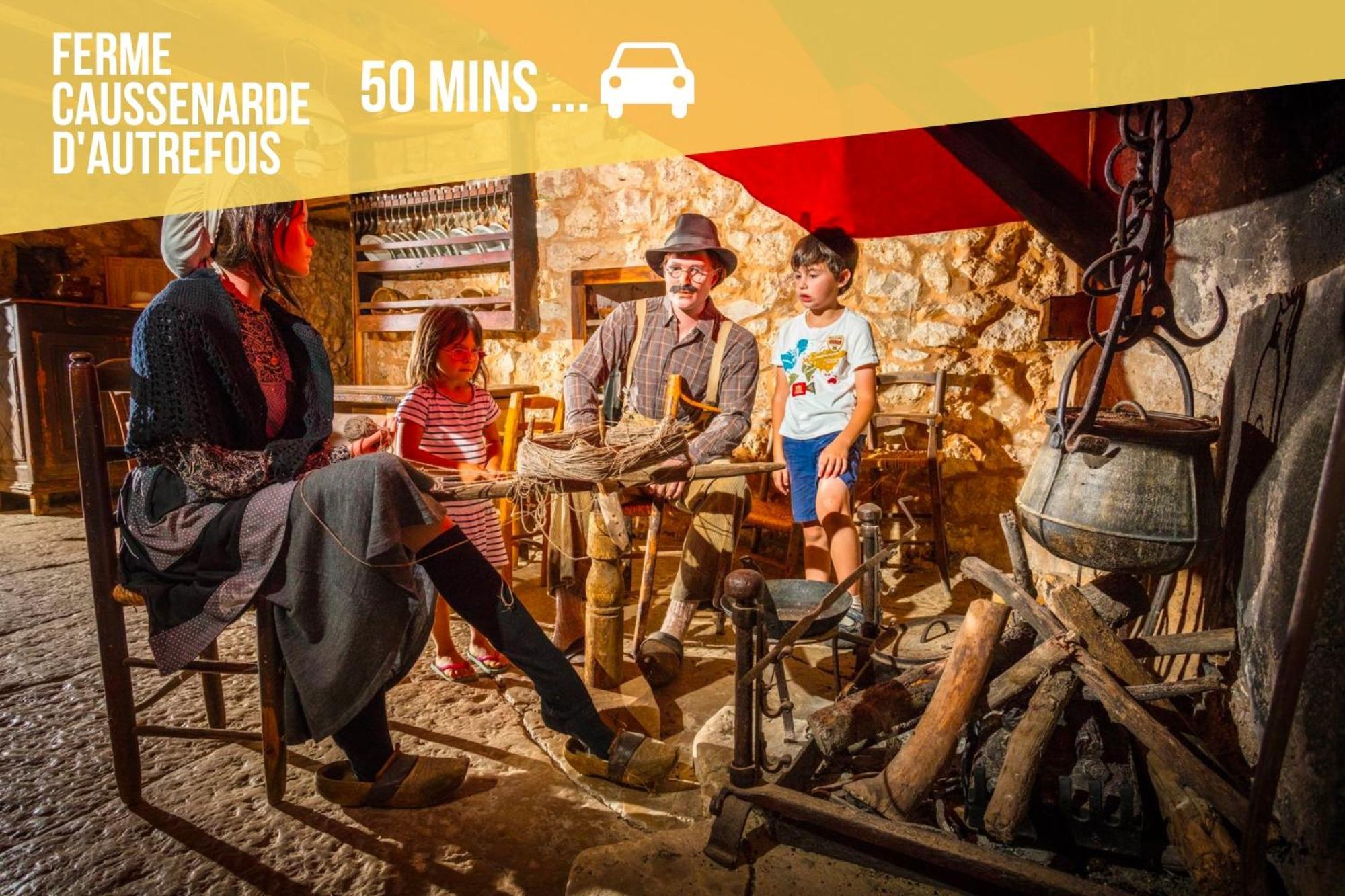 Les Hourtous Netflix Wi-Fi Fibre Terasse 4 Pers Apartment Banassac Bagian luar foto